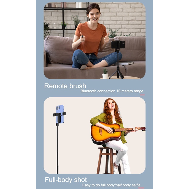 Bộ Điều Khiển Từ Xa Bluetooth Không Dây Hỗ Trợ Chụp Ảnh Selfie Cho Điện Thoại