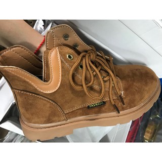 [Quảng Châu] Giày Boot Martin Da Lộn Hàn Quốc 2018