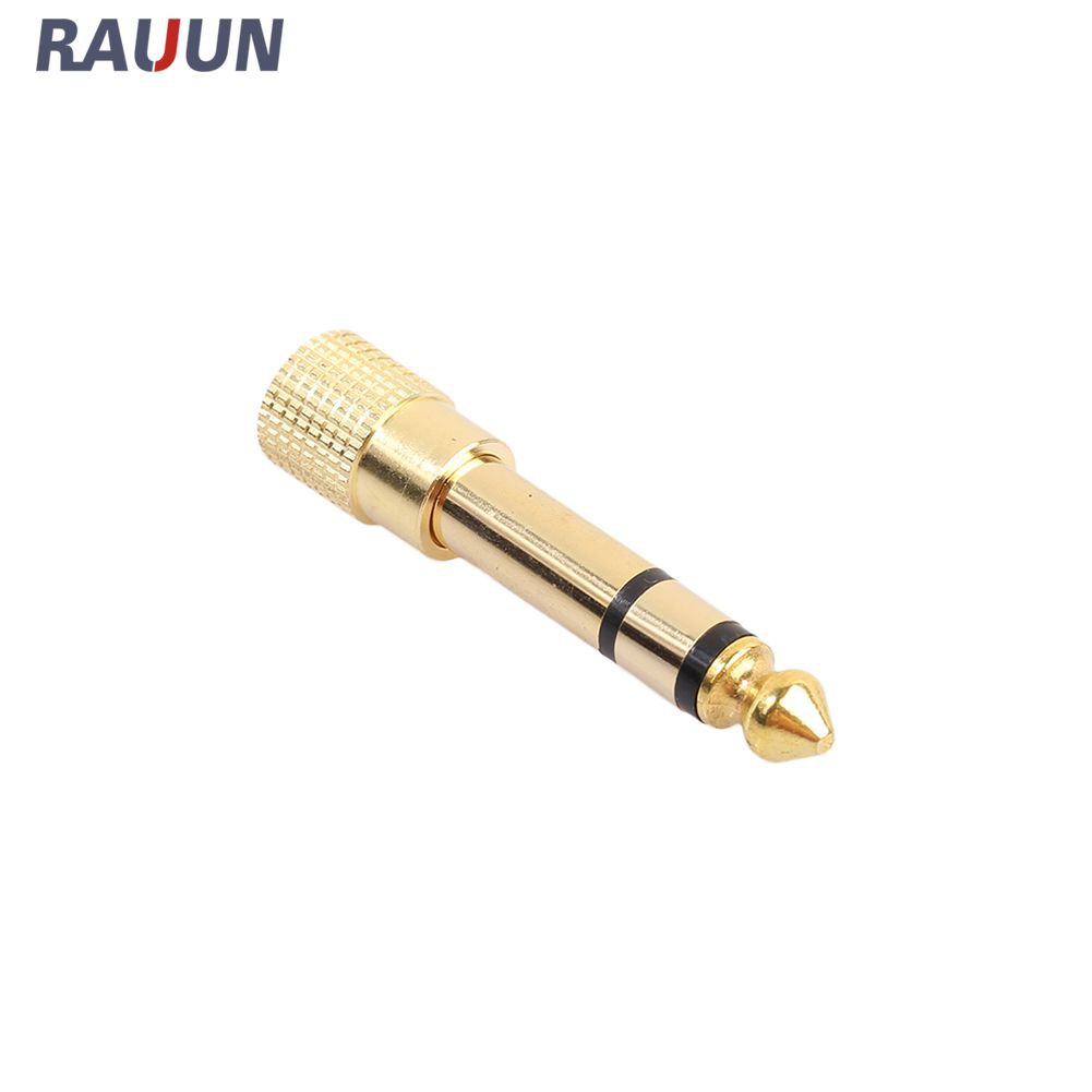 Đầu Chuyển Đổi Âm Thanh Từ 6.35mm Sang Giắc Cắm 3.5mm Chuyên Dụng