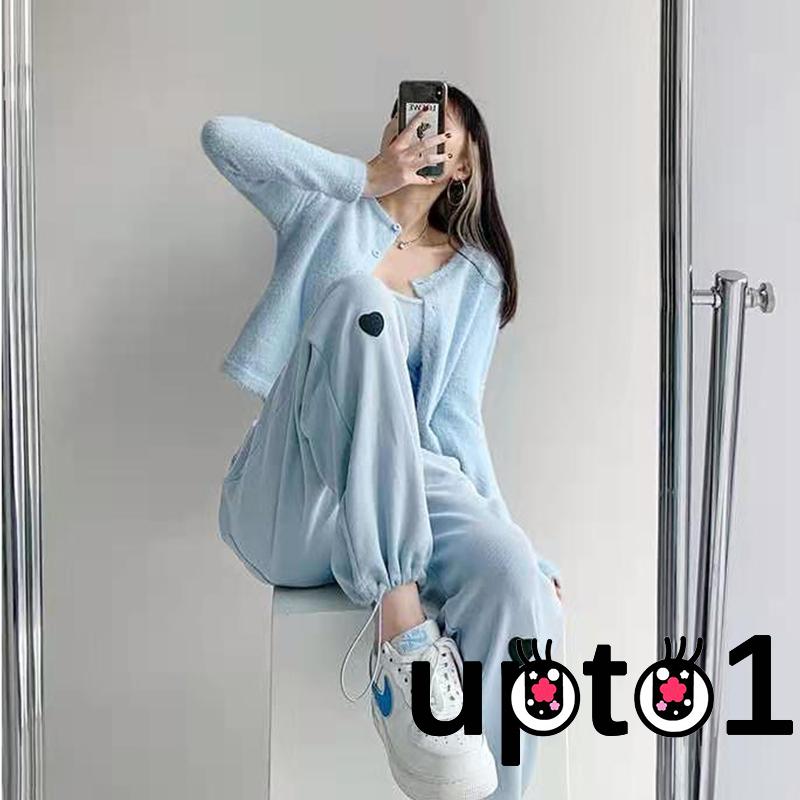 Quần Dài Lưng Cao In Họa Tiết Trái Tim Thời Trang Cho Nữ | BigBuy360 - bigbuy360.vn