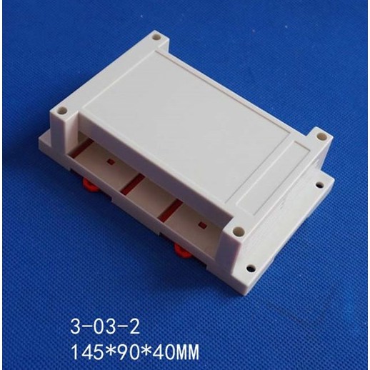 Hộp nhựa PLC 145X90X40 loại 2 đầu - Nhận gia công CNC hộp nhựa, chạy SMT theo yêu cầu