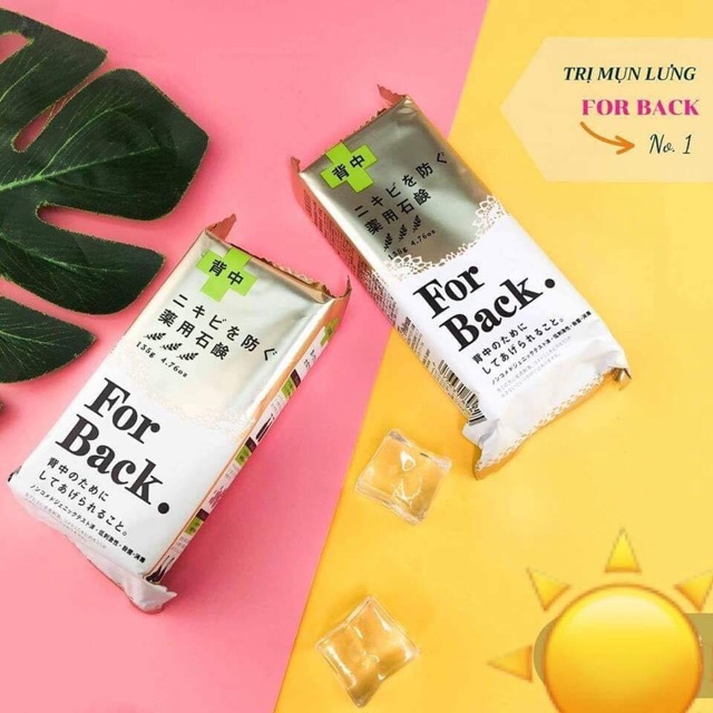 XÀ PHÒNG MỤN LƯNG PELICAN FOR BACK Nhật Bản