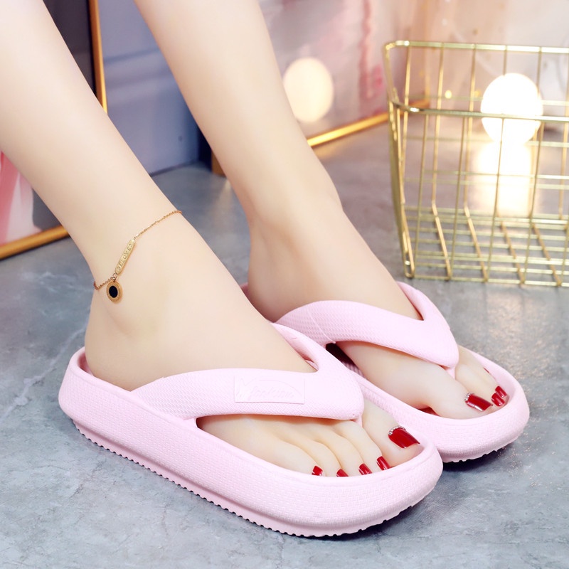 Dép Xỏ Ngón Chống Trượt Thời Trang Đi Biển Mùa Hè Tth095 Cho Nữ