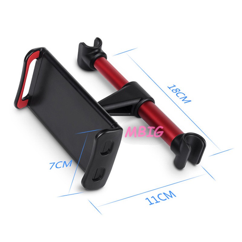 Giá đỡ điện thoại/máy tính bảng iPad Mini Pro gắn phía sau ghế trên xe hơi xoay 360 độ tiện dụng | BigBuy360 - bigbuy360.vn