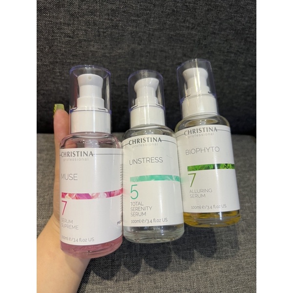 Tinh Chất - Serum Muse 7 Christina Phục Hồi - Căng Bóng Từ Hoa Hồng Himalaya