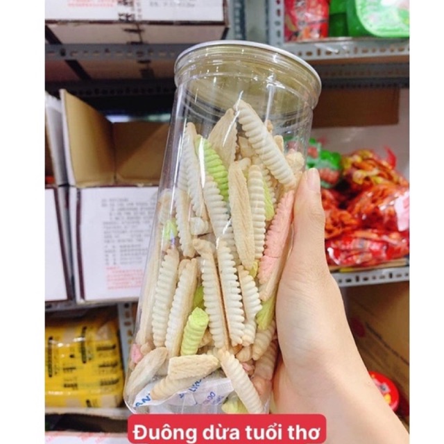BÁNH SỮA ĐUÔNG DỪA MIX VỊ 300Gr