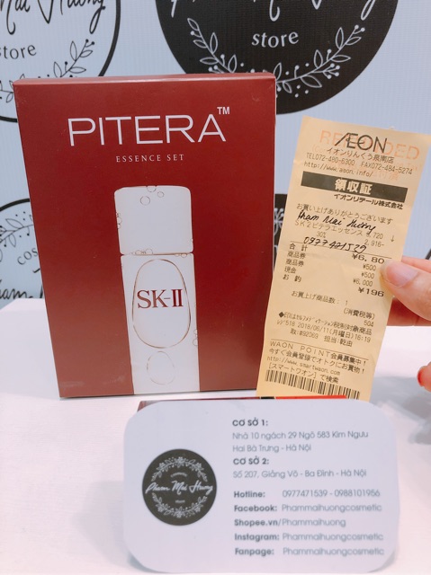 Set dưỡng da SKII Pitera Essence 4 món