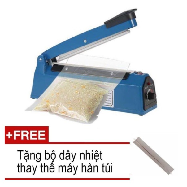 Máy hàn miệng túi nilon dập tay💥FREESHIP💥Tăng dây gia nhiệt sơ cua