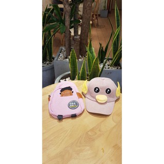 Sỉ Sét mũ + Balo mỏ vịt Siêu Cute Cho Bé