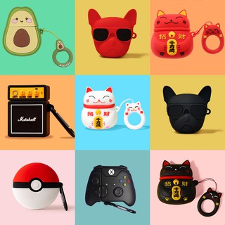 Ốp Tai Nghe Airpods Vỏ Bảo Vệ Tai Nghe TWS 1/2/Pro/i12/i9/i7/tws Chống Va Đập