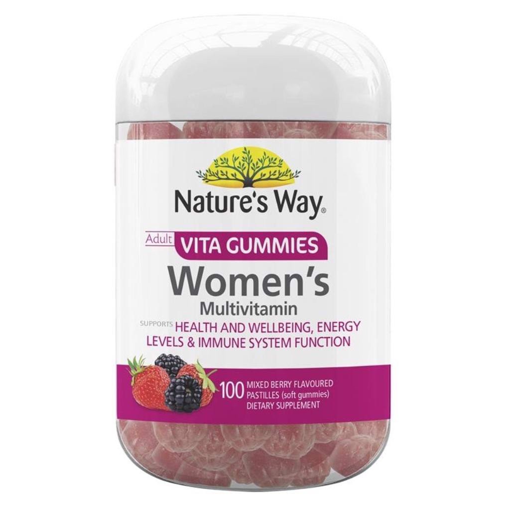 KẸO VITAMIN TỔNG HỢP CHO NỮ GIỚI - NATURE'S WAY WOMEN’S MULTI-VITAMIN 100 VIÊn