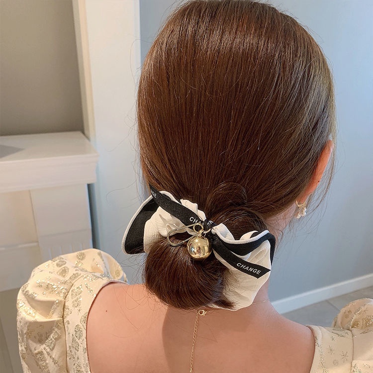 Dây Cột Tóc Cao Su Bản Lớn Phong Cách Mới 2022 Có Hương Thơm