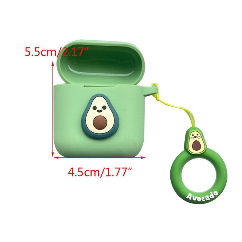 Vỏ Silicone Bảo Vệ Tai Nghe In Hình Hoạt Hình Đáng Yêu Cho Qcy T8