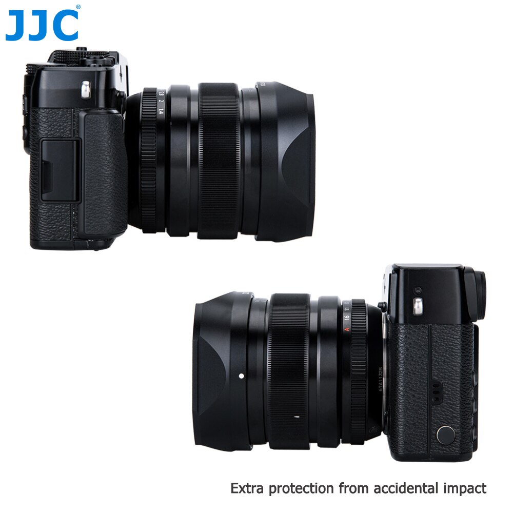JJC Camera Lens Hood Shade for Fujinon XF 23mm F1.4 & 56mm F1.2 R (APD) on XT30 XT20 XT10 XPro2 XPro1 XT3 XT2 Replaces LH-XF23