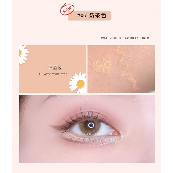 Chì Sáp Kẻ Mắt Chống Nước Không Trôi GOGOTALES Eyeliner Daisy Cúc Họa Mi GT184 [ GOGO TALES ]