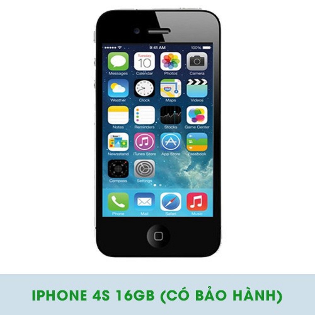 Điện thoại siêu rẻ Iphone 4S 16G bản Quốc Tế - Nghe gọi, zalo, Face, Youtube | BigBuy360 - bigbuy360.vn