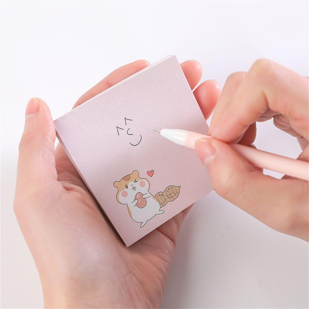 Giấy Dán Ghi Chú Hình Chuột Hamster Hoạt Hình Dễ Thương