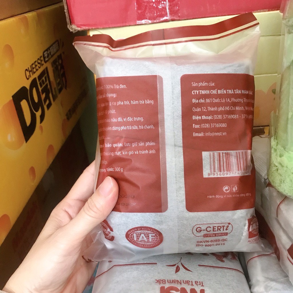Hồng trà túi lọc Tân Nam Bắc bịch 300gram