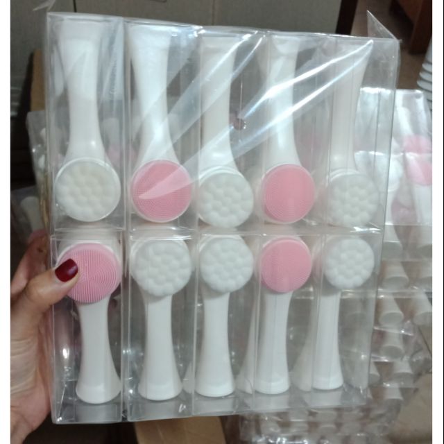 Cọ rửa mặt 2 đầul | BigBuy360 - bigbuy360.vn