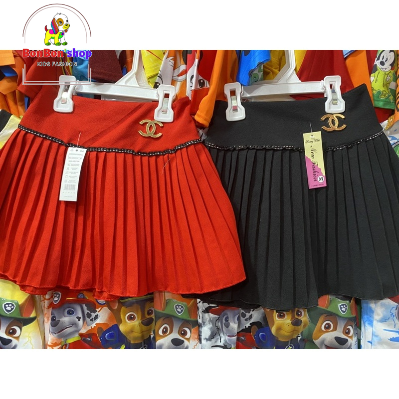 (15kg-28kg) chân váy cho bé gái 3 tuổi đến 8 tuổi bồng bềnh cạp chun