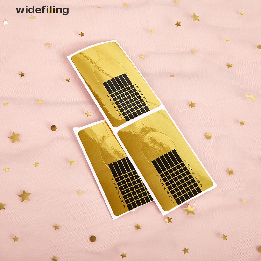 Set 100 miếng dán hỗ trợ nối dài móng tay tiện dụng<br>