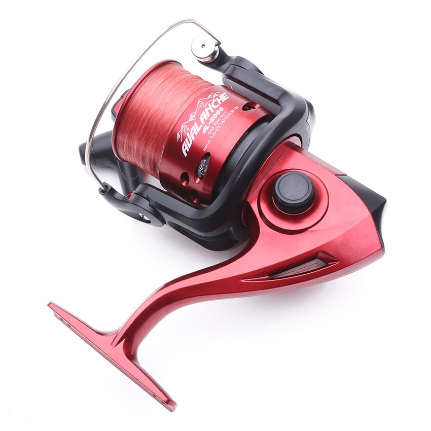 Máy Câu Cá Pioneer - Avalanche Chính Hãng 4000 - Tặng Kèm 100m Dây Cước Nhật