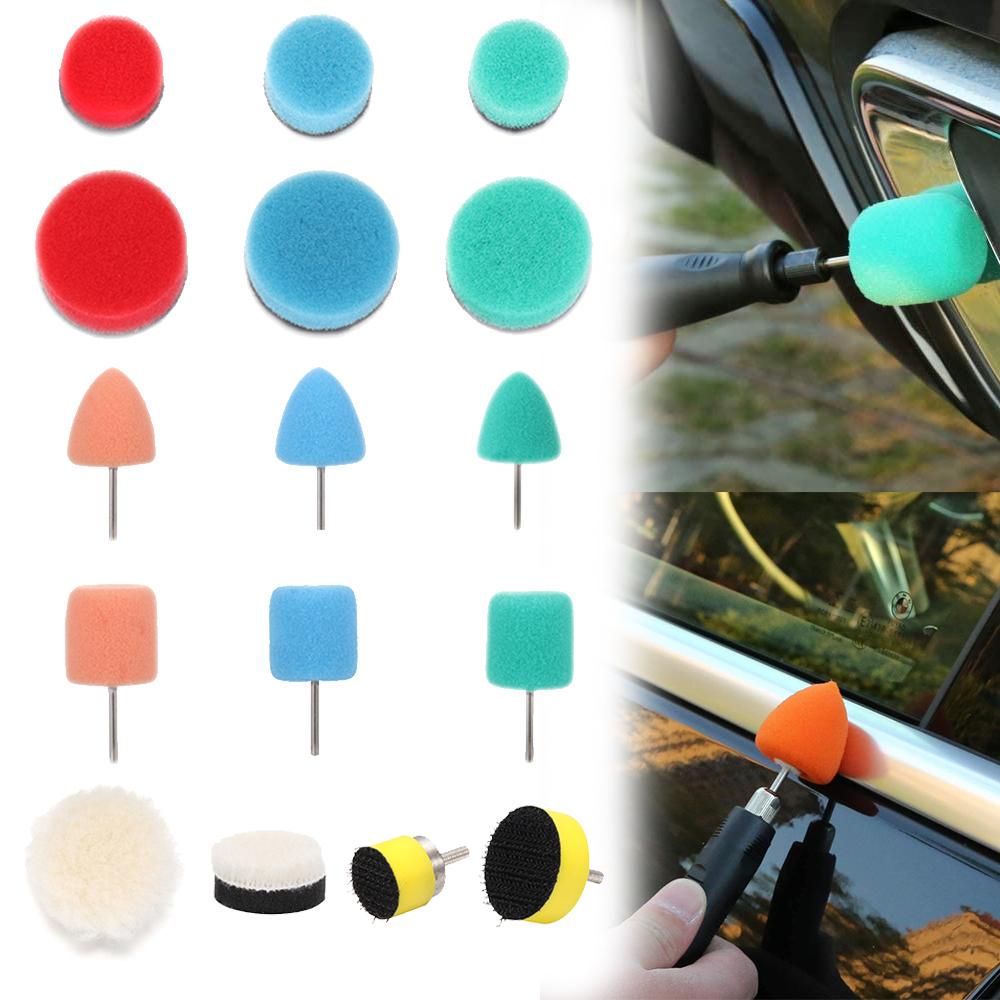 Set 16 Đệm Đánh Bóng Xe Hơi Tiện Dụng