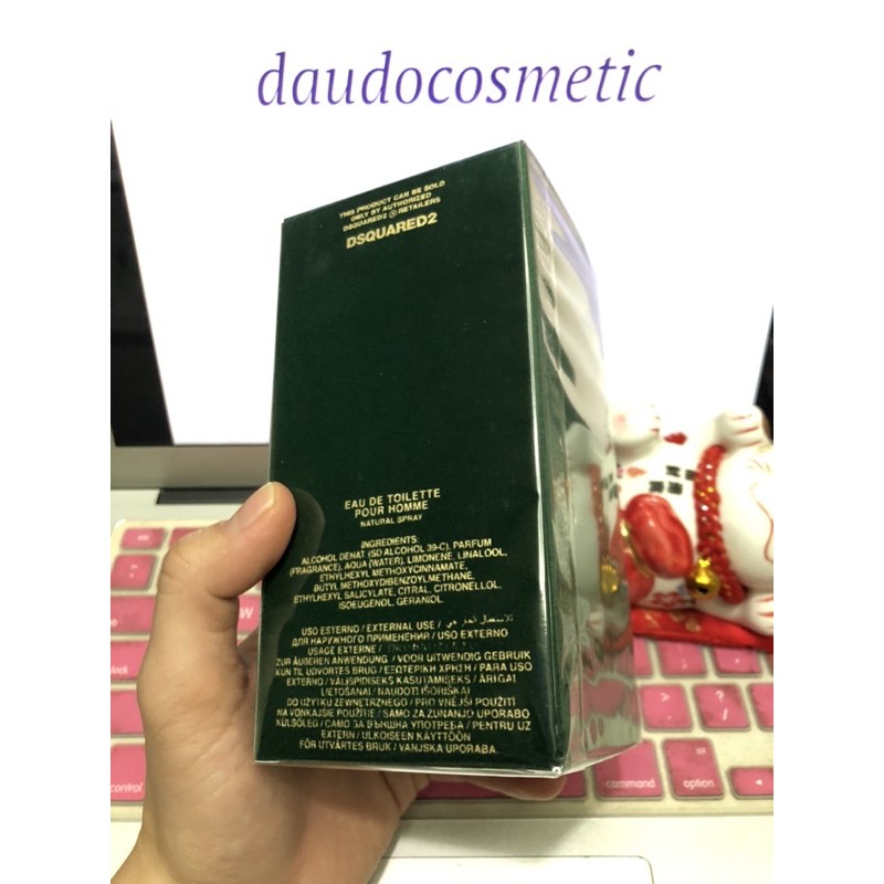 Nước hoa nam DSQUARED2 Green Wood Pour Homme EDT 100ml