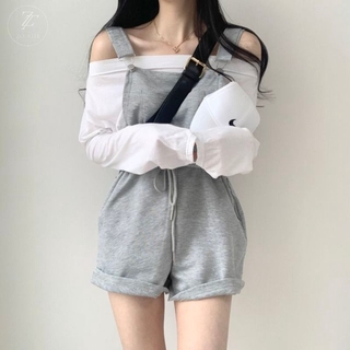 Áo liền quần cotton phối đồ thoải mái giản dị