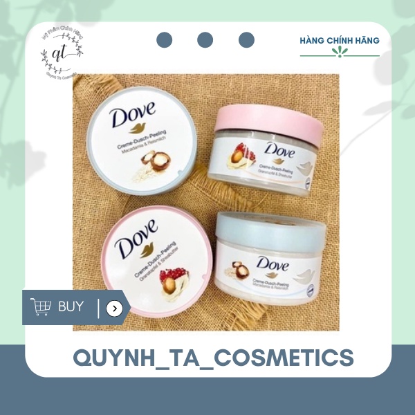 Tẩy Da Chết Body 💥Freeship💥 Tẩy Da Chết Toàn Thân Dove Exfoliating Body Polish