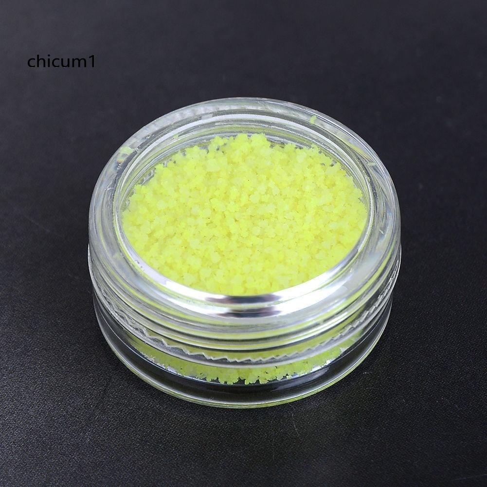 [Hàng mới về] Hộp kim tuyến dạ quang 7 màu tùy chọn chuyên dùng trang trí móng tay