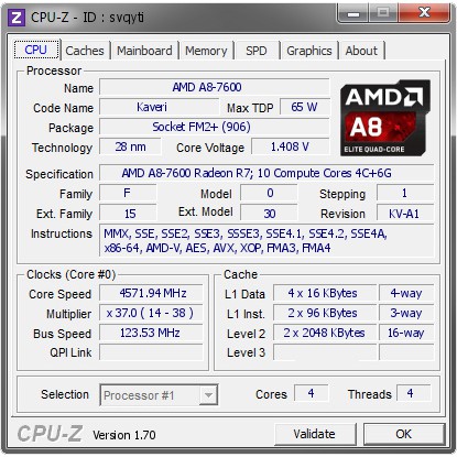 VI XỬ LÝ - CPU AMD A8 7600 | BigBuy360 - bigbuy360.vn