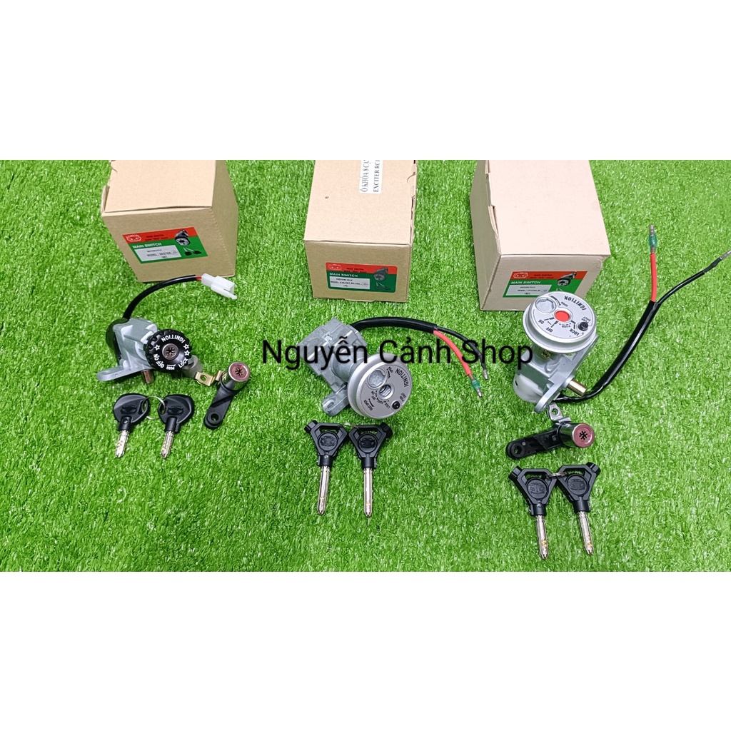 Ổ khóa Exciter 135-150 Exciter 2010 MIU 8 cạnh chông trộm