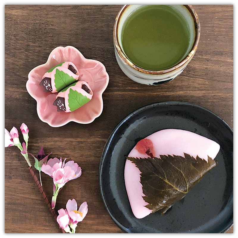 DECOLE❤Dụng Cụ Trang Trí Thức Ăn Phong Cách Nhật Bản Độc Đáo❤Nhân Vật Hoạt Hình fuji cherry trip, fuji cherry cat D20-58