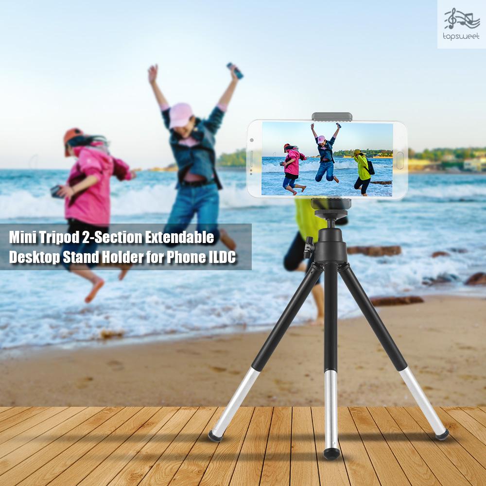 Gậy Ba Chân Mini 2 Phần Có Thể Kéo Dài 1 / 4 Inch Cho Điện Thoại ILDC Max Kìm Cắt Dây Điện Chuyên Dụng 0.5kg Đen | BigBuy360 - bigbuy360.vn