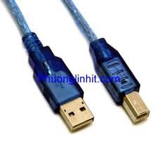 Cáp máy in 1M5/ 3M/ 5M/ 10M cổng USB 2.0 loại tốt  CHỐNG NHIỄU - Full box - Bảo hành 3 tháng 1 đổi 1