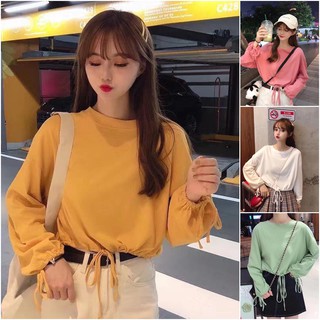 ÁO TAY DÀI FORM RỘNG TRƠN