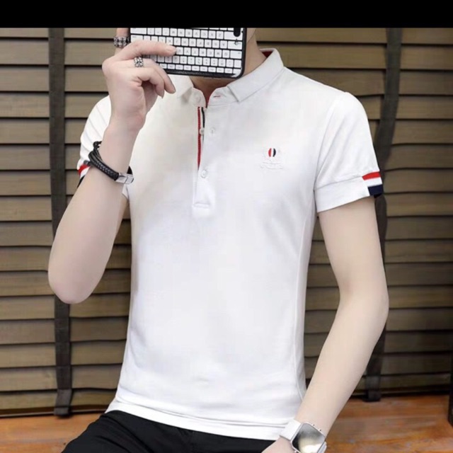 Áo thun nam polo cổ bẻ cao cấp, áo phông TCS 92 | BigBuy360 - bigbuy360.vn