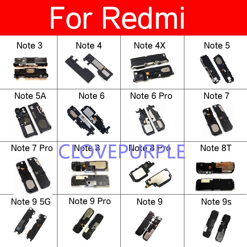 Mô Đun Loa Thay Thế Cho Xiaomi Redmi Note 3 4 4x 5 5a 6 6 Pro 7 8 8t 9pro 9s 5g