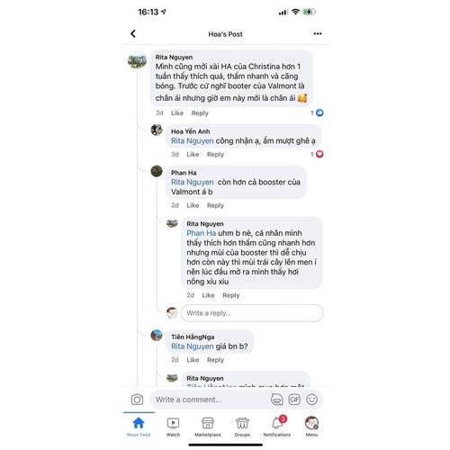 Serum dưỡng da Christina HA