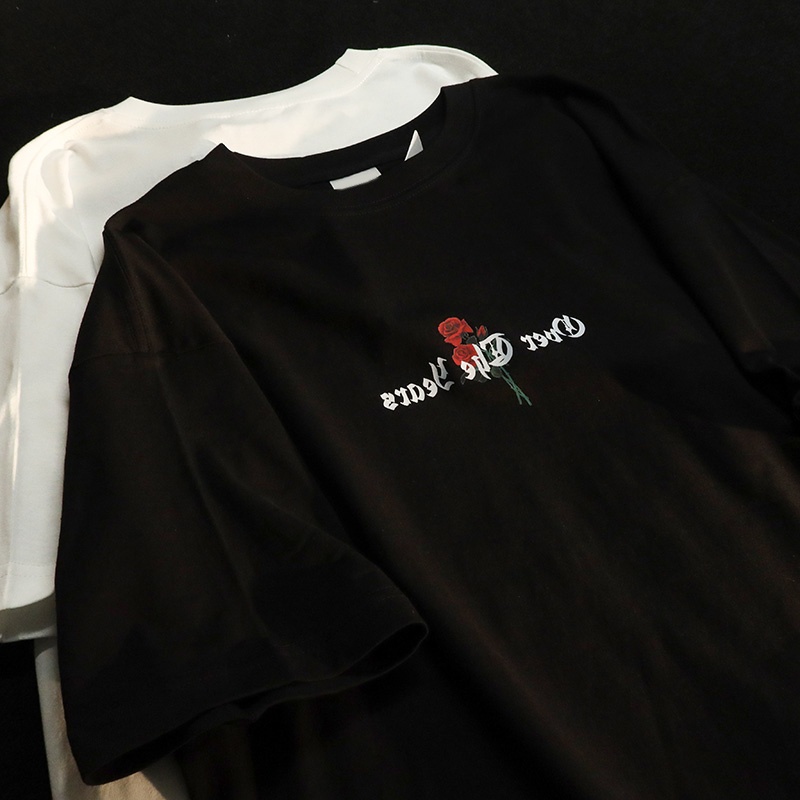 Áo thun form rộng unisex ROSE GODMOTHER