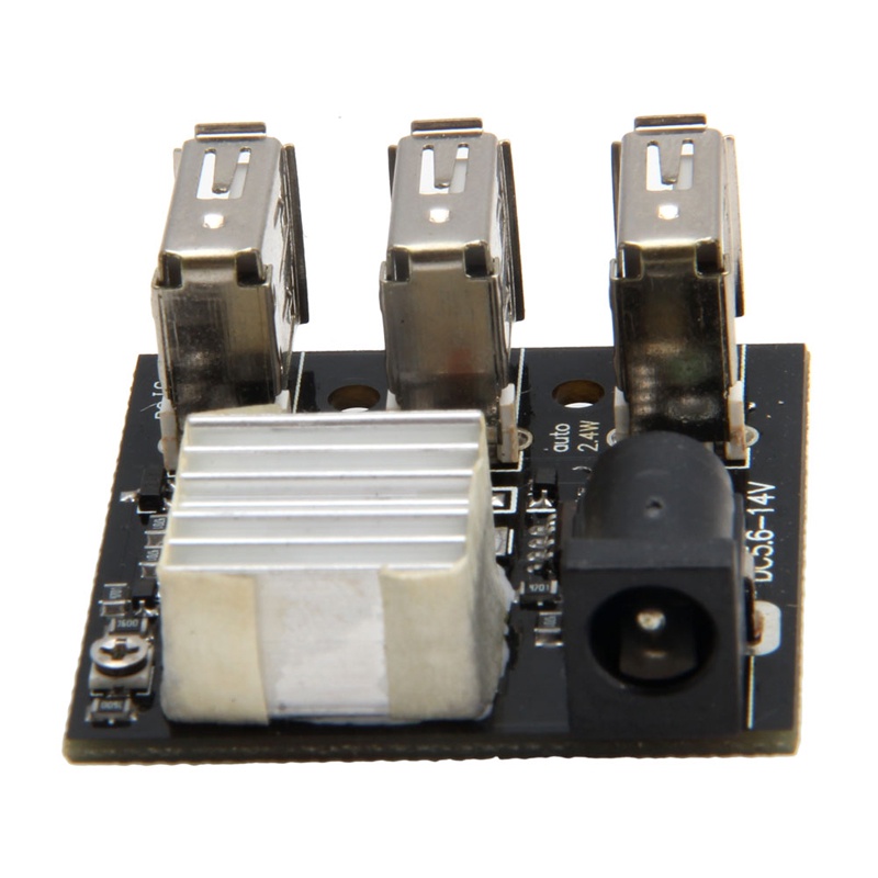Mô Đun Tăng Áp 9V / 12V Sang 5V8A USB 3 Cổng Sạc USB Chuyên Dụng