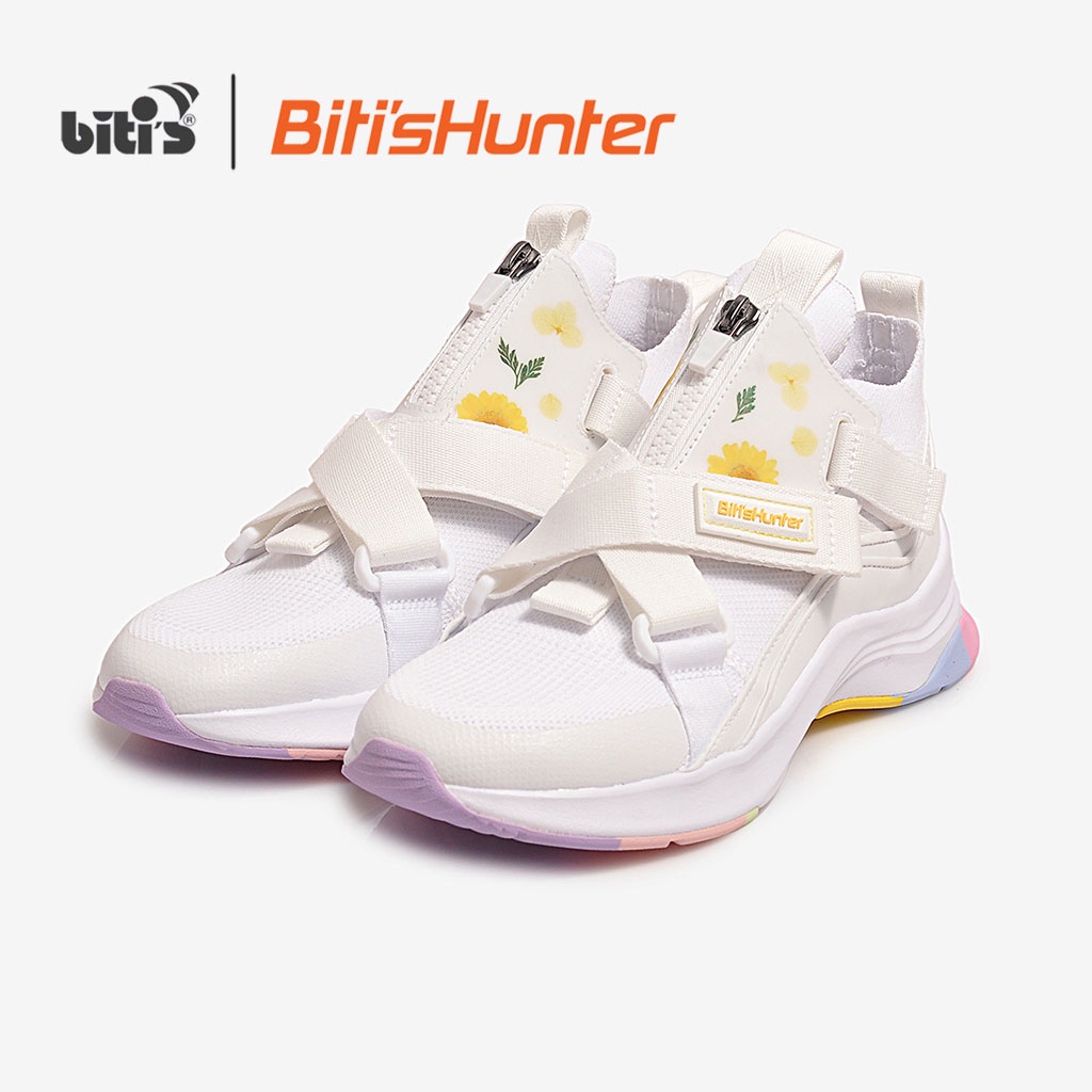 [Mã WABRBT502 giảm 10% đơn 250k] Giày Thể Thao Nữ Biti's Hunter X 05 HOA-KHONG-PHAI DSWH09300TRG (Trắng) Gift Lưỡi Gà