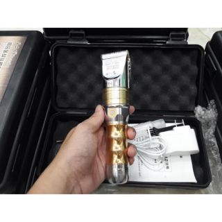 Tông đơ huaerbo b60 pin khủng ( màu vàng)