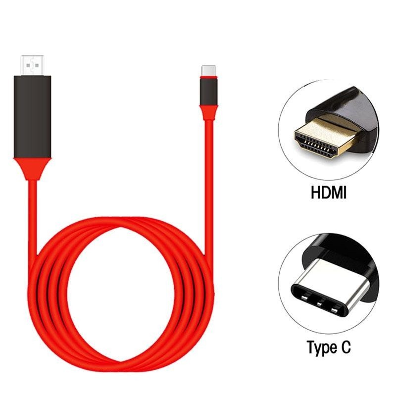 Cáp HDMI kết nói điện thoại Android lên tivi qua cổng usb type c chất lượng cao