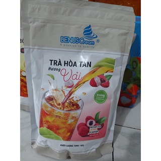 Bột Trà Hoà Tan Hương Vải