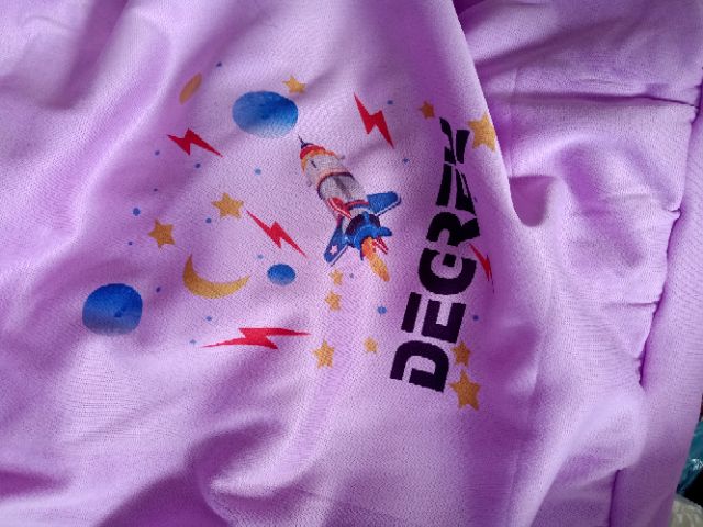 Áo hoodie nam nữ FREESHIP Áo hodie DEGREY L&N form rộng unisex nỉ cotton dày ấm màu tím