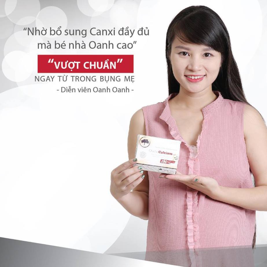 [GIÁ GỐC] Chela Calcium, Canxi cho bà bầu, giúp hấp thu Vitamin D3 hộp 30 viên
