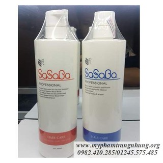 Dầu gội và hoàn hình Sasaba 800ml-800ml