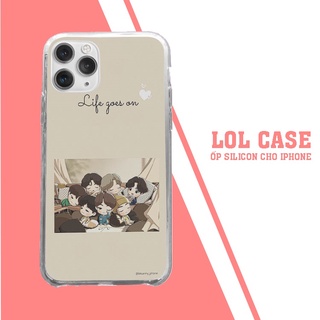 Ốp lưng dẻo bts life goes on cho iphone 5 - iphone 12 ctw20210092